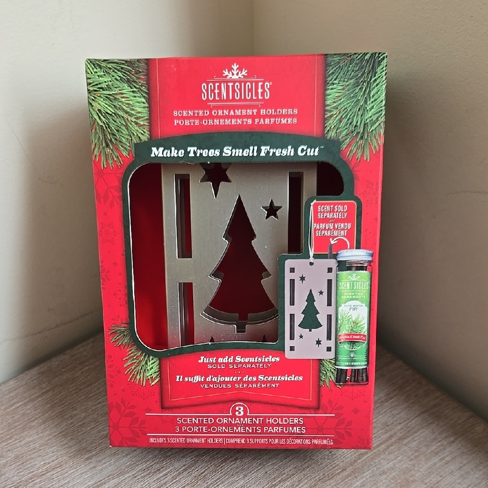 NEW Scentsicles Scented Ornament Holders